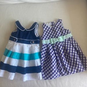 Set of 2 Janie and Jack infant dresses